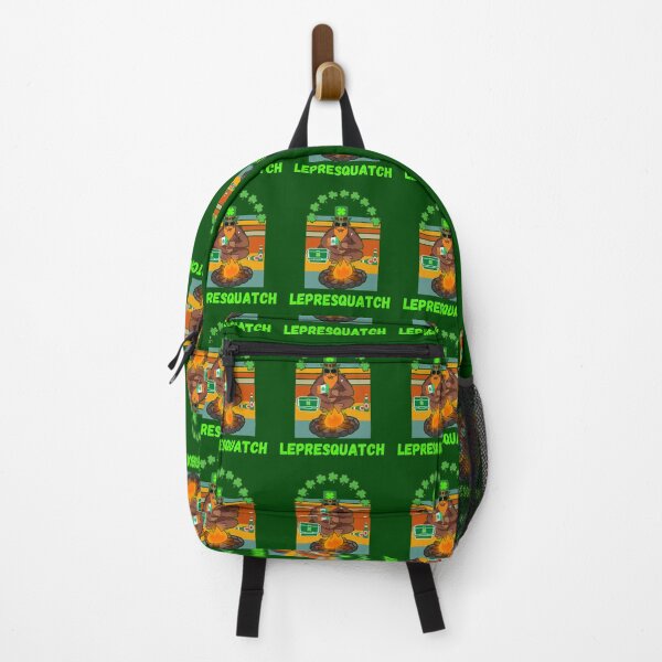 Item preview, St Patricks Day Irish Bigfoot Drinking Sasquatch Ireland Flag Shamrocks designed and sold by WoodburyLake.