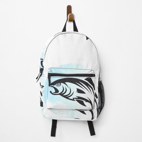 Item preview, Fish Jumping Against a Blue Moon designed and sold by CassieNash.