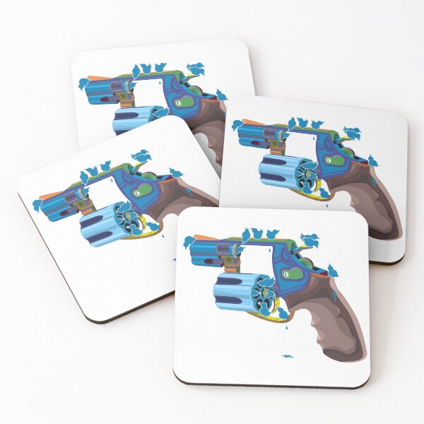 Item preview, Revolver with twitter birds designed and sold by olazlo.