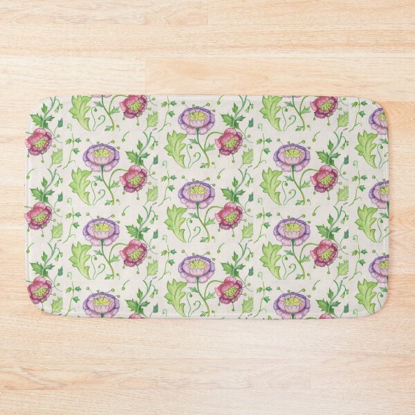Item preview, Fanciful poppies and vines designed and sold by jennydmiller.