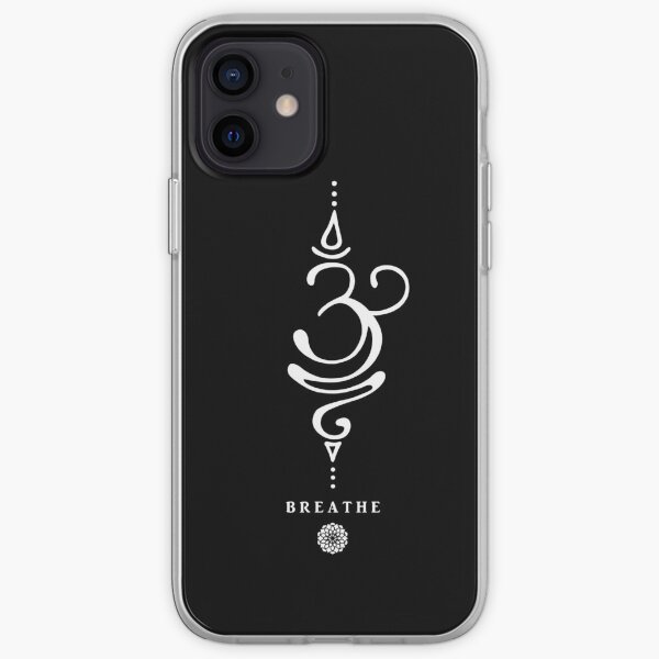 Sanskrit Breathe Symbol iPhone Soft Case