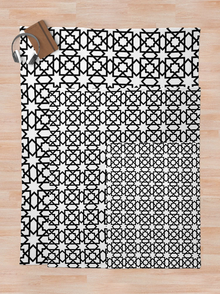 Thumbnail 5 of 6, Throw Blanket, Islamic pattern designed and sold by NeteDesign.