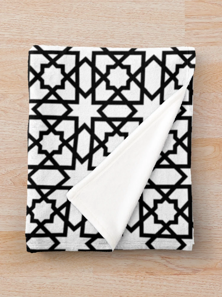 Thumbnail 3 of 6, Throw Blanket, Islamic pattern designed and sold by NeteDesign.
