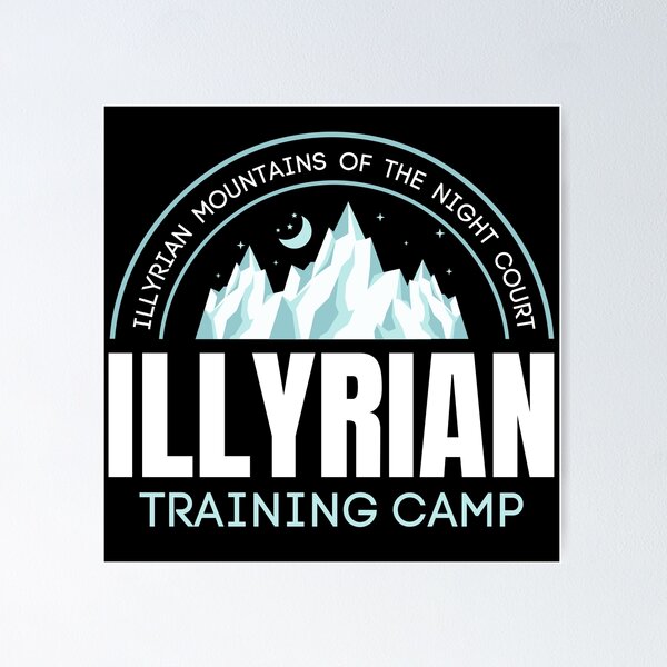 Illyrian Training Camp/Night Court/ACOTAR Illyrian/Acomaf Acowar/Rhysand  Feyre/Velaris Azriel/Cassian Feysand/Bookish Poster for Sale by ITiMTanG