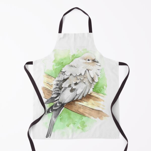 Item preview, Watercolor Mourning Dove Bird designed and sold by BlackGoatPrints.