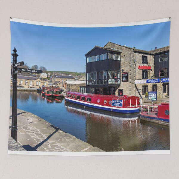 Item preview, Canal Basin, Skipton, North Yorkshire designed and sold by TomHolmesPhoto.