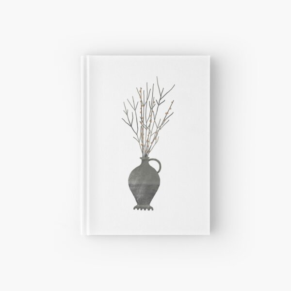 Roman vase with branches Hardcover Journal