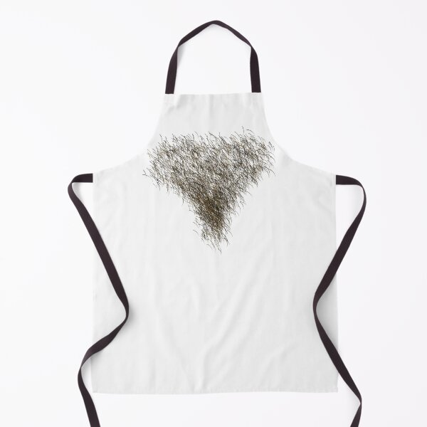 Item preview, Funny Chest Hair Illustration designed and sold by Salukeart.