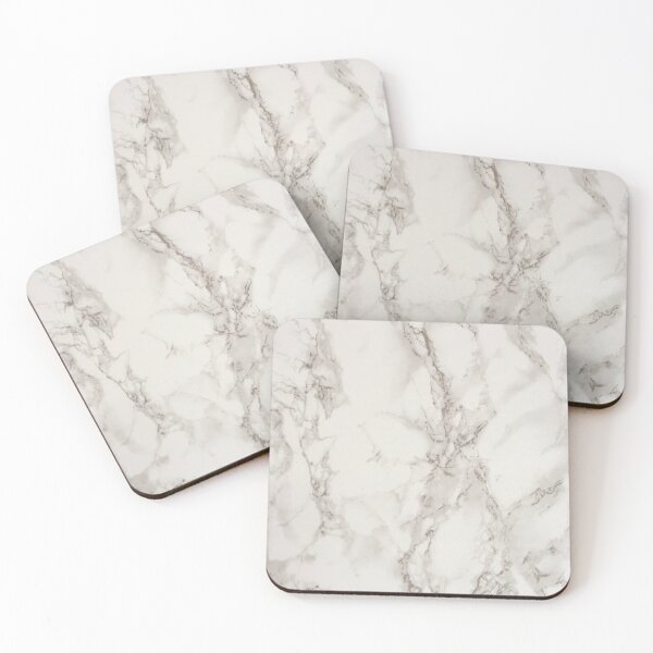 Item preview, White and Grey Marble. designed and sold by BEyourself be.