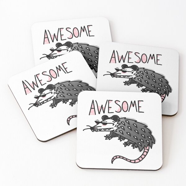 Item preview, Awesome Possum designed and sold by FarWestDesigns.
