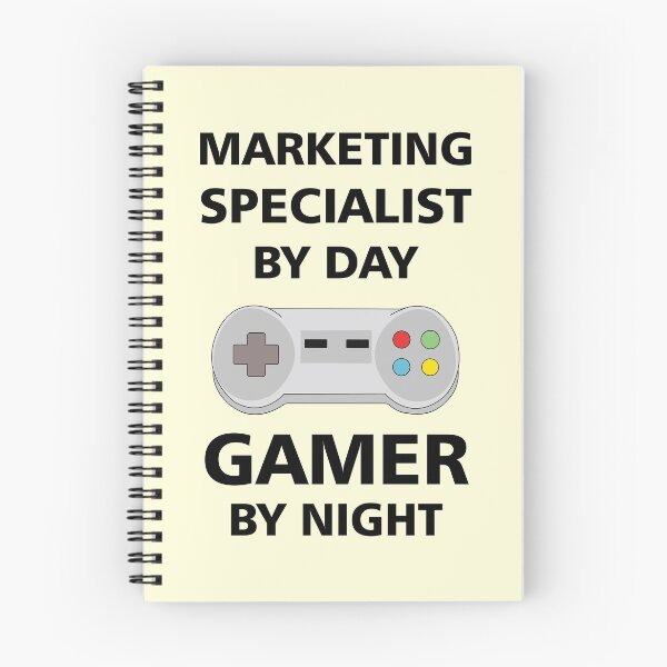 Item preview, Marketing specialist by day gamer by night, funny games lovers marketing specialist job, marketing specialist humor, marketing specialist joke, marketing specialist meme, designed and sold by SGS-.