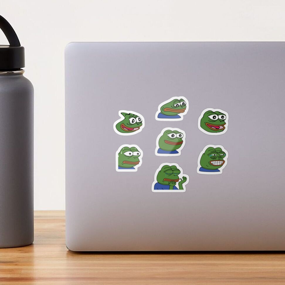 Pepe Twitch-Emotes #1 - Stickers for WhatsApp