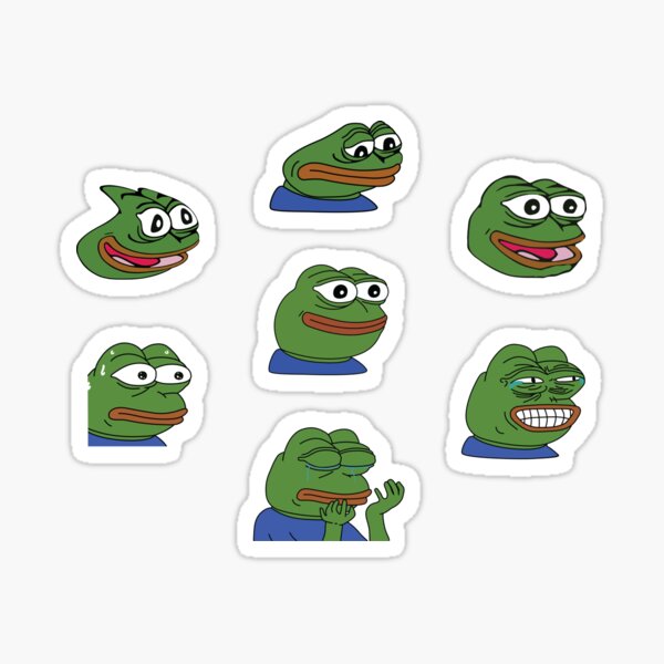 Pepega Twitch Emote  Pin for Sale by TheZecrom