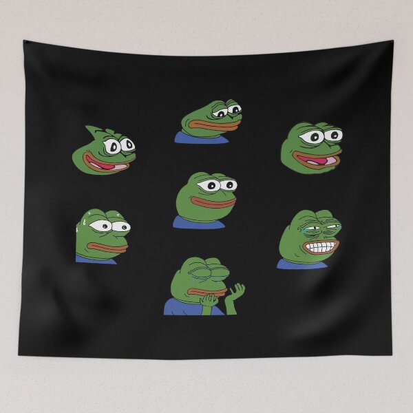 Item preview, Pepe Twitch Emotes Pack 1 designed and sold by OldDannyBrown.