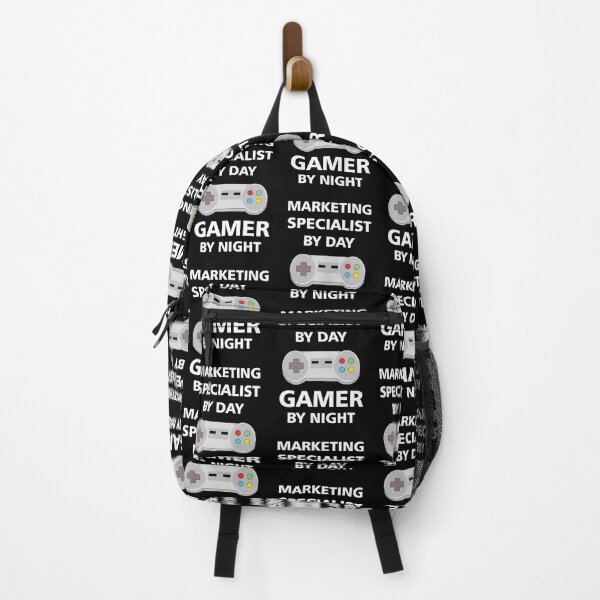 Item preview, Marketing specialist by day gamer by night, white text funny games lovers marketing specialist job, marketing specialist humor, marketing specialist joke, marketing specialist meme, designed and sold by SGS-.