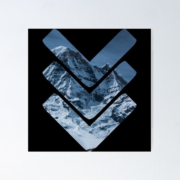 Item preview, Mountain snow ski climber hiking winter designed and sold by titanosdesign.