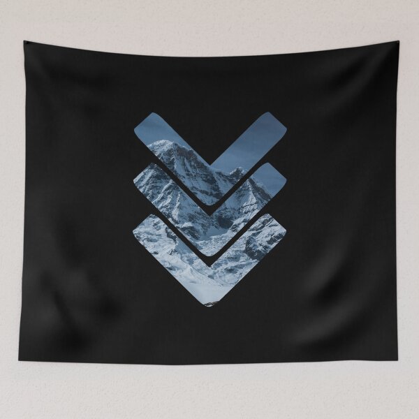 Item preview, Mountain snow ski climber hiking winter designed and sold by titanosdesign.
