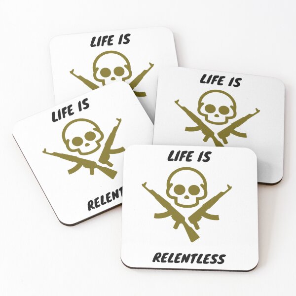 Item preview, Life Is Relentless  designed and sold by ShopManea.