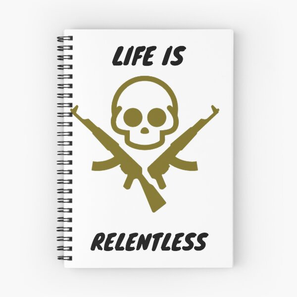 Item preview, Life Is Relentless  designed and sold by ShopManea.