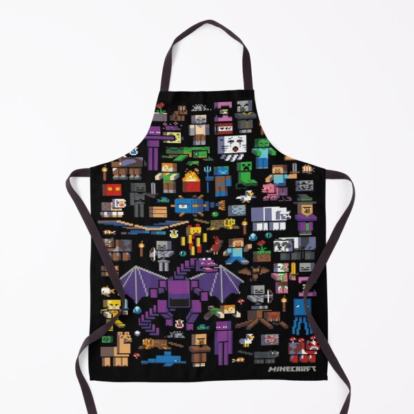 All minecraft characters . Apron