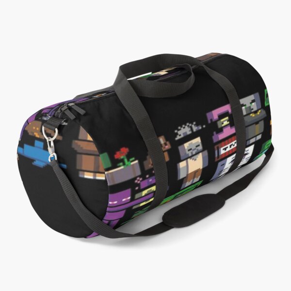 All minecraft characters . Duffle Bag