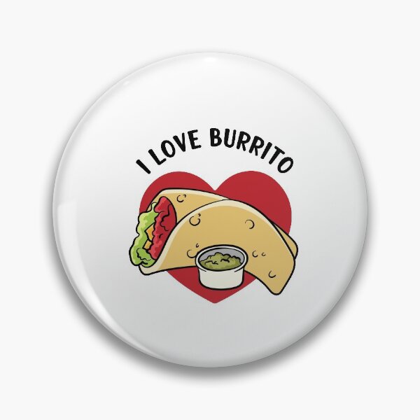 Artikelvorschau, Ich Liebe Burrito entworfen und verkauft von ElBeDesigns.