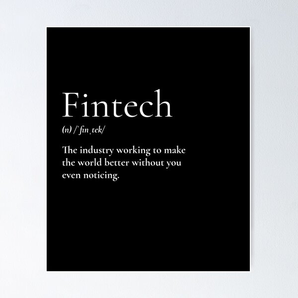 Item preview, Fintech Industry Definition Funny designed and sold by CJacobsDesigns.