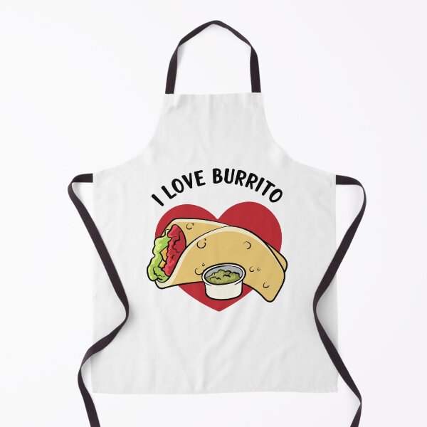 Aperçu de l'œuvre J'aime le burrito créée et vendue par ElBeDesigns.