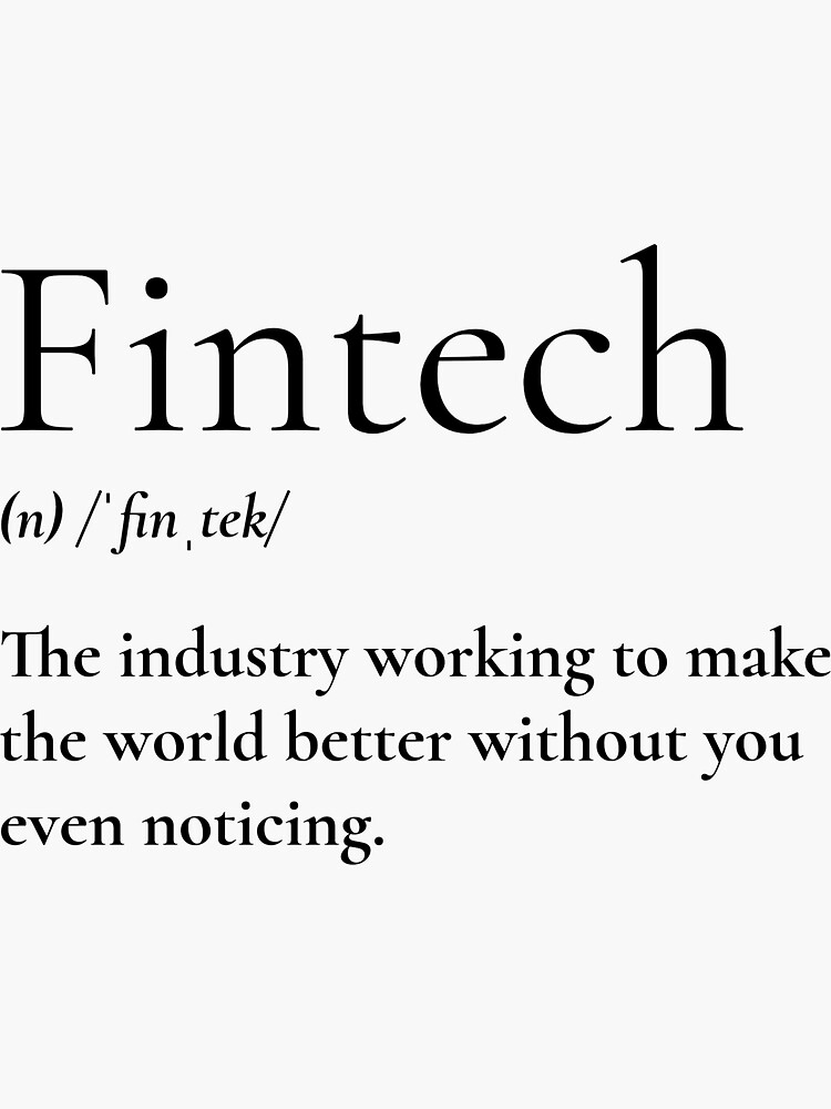 Fintech Industry Definition Funny Essential T-Shirt for Sale by  CJacobsDesigns