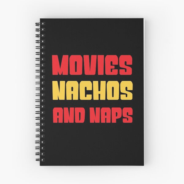 Item preview, Movies nachos sleeping designed and sold by ElBeDesigns.