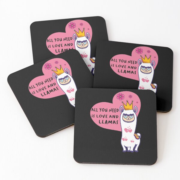 Item preview, all you need is love and llamas designed and sold by thiag-o.
