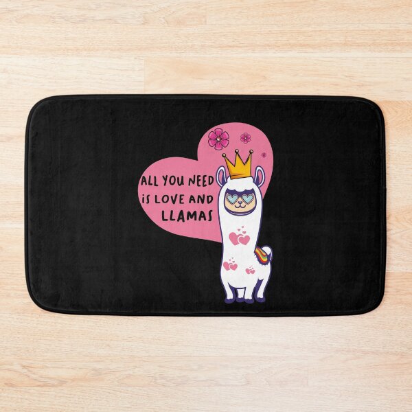 Item preview, all you need is love and llamas designed and sold by thiag-o.