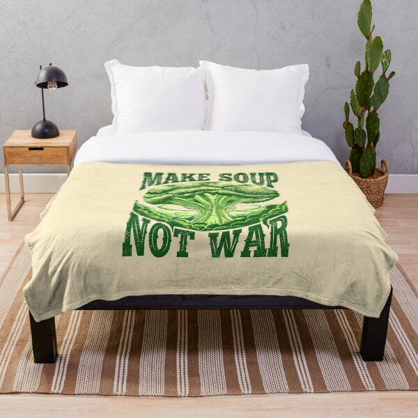 Item preview, MAKE SOUP NOT WAR designed and sold by kookylove.