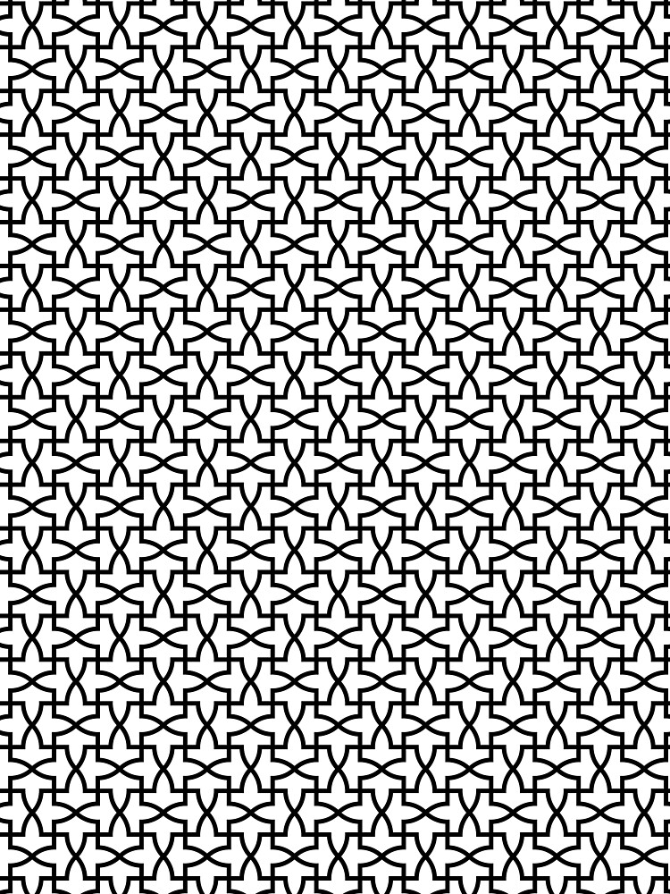Thumbnail 3 of 3, Scarf, Geometric Islamic Seamless Pattern designed and sold by NeteDesign.