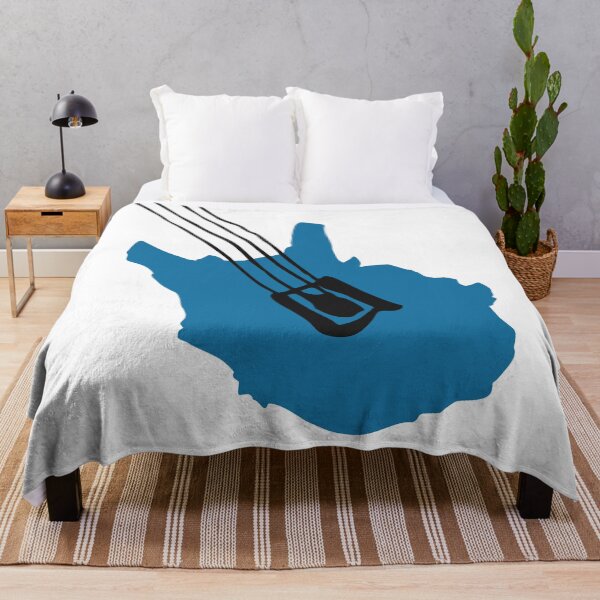 Item preview, Abstract Blue Electric Bass Guitar designed and sold by JoBella-Designs.