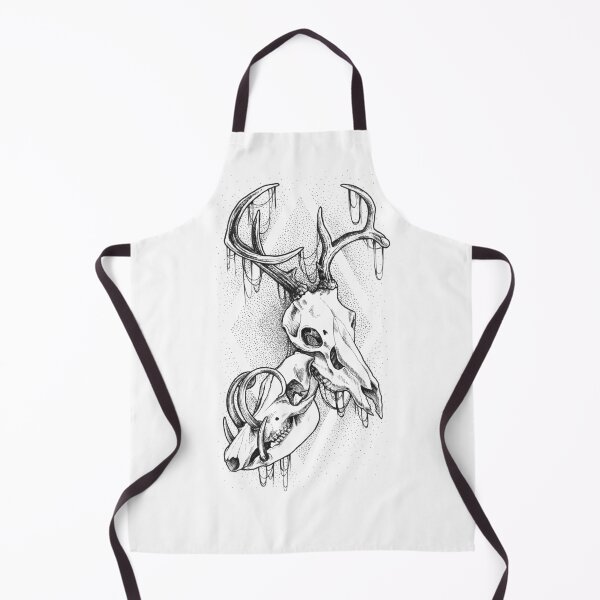 Item preview, Horns, antlers, skulls and stipples! designed and sold by bekka-and-bear.