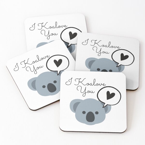 Item preview, I Koalove You Cute Koala Saying designed and sold by WearYourMood.