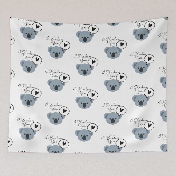 Item preview, I Koalove You Cute Koala Saying designed and sold by WearYourMood.