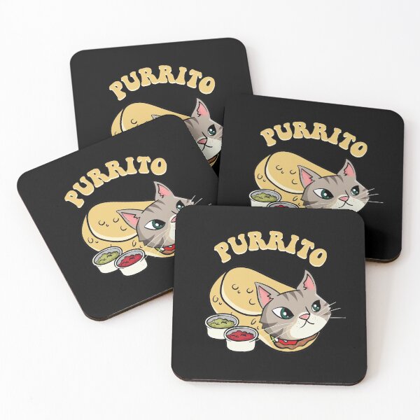 Artikelvorschau, Burrito Katze entworfen und verkauft von ElBeDesigns.
