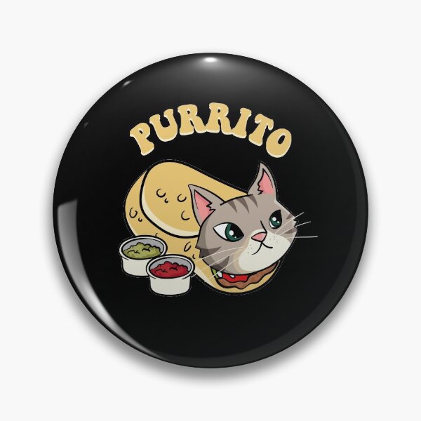Item preview, Burrito cat designed and sold by ElBeDesigns.