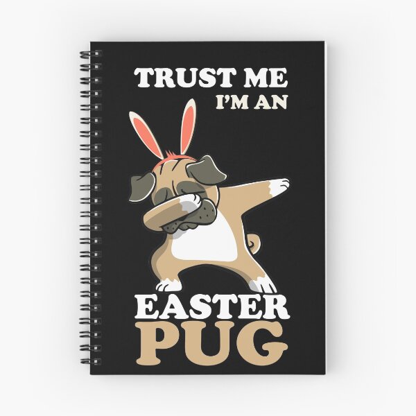 Item preview, EASTER BUNNY DABBING - EASTER PUG designed and sold by pannolinno.