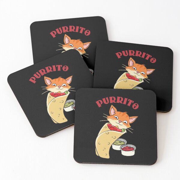 Item preview, Purrito burrito cat designed and sold by ElBeDesigns.