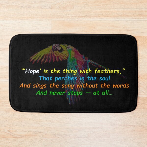 Item preview, HOPE ON FEATHERED WINGS designed and sold by THE AMERICAN TEEVANGELIST.