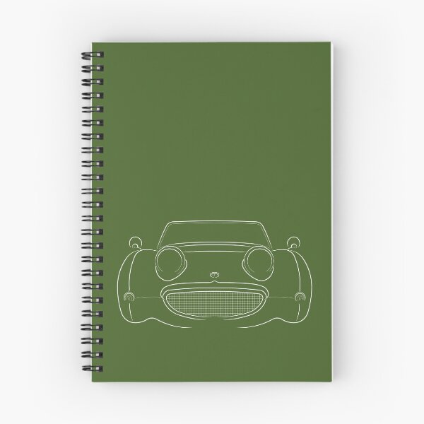 Item preview, Austin Healey Sprite Mark 1 - front stencil, white designed and sold by mal-photography.
