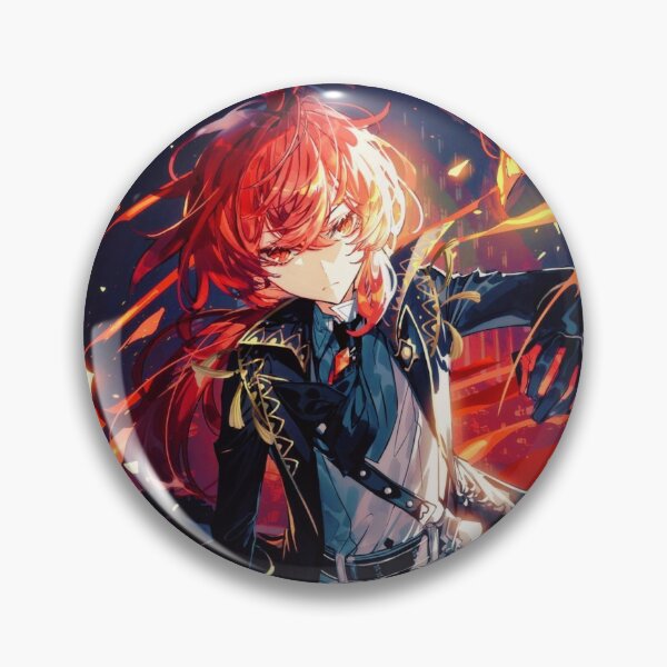 Item preview, Diluc Flames | Genshin Impact designed and sold by Reigill.