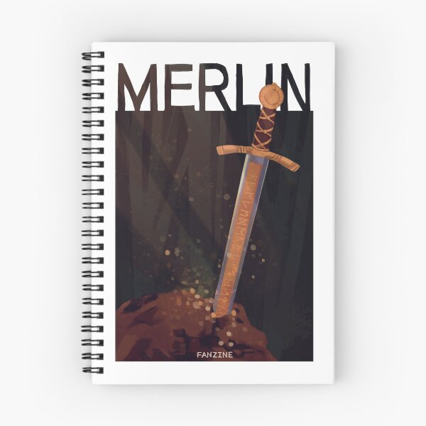 Item preview, BBC Merlin Fanzine Cover Print designed and sold by Lordmemenglish.
