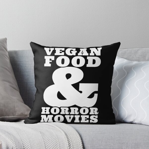 Item preview, Vegan food and horror movies  designed and sold by Printeddesignz.