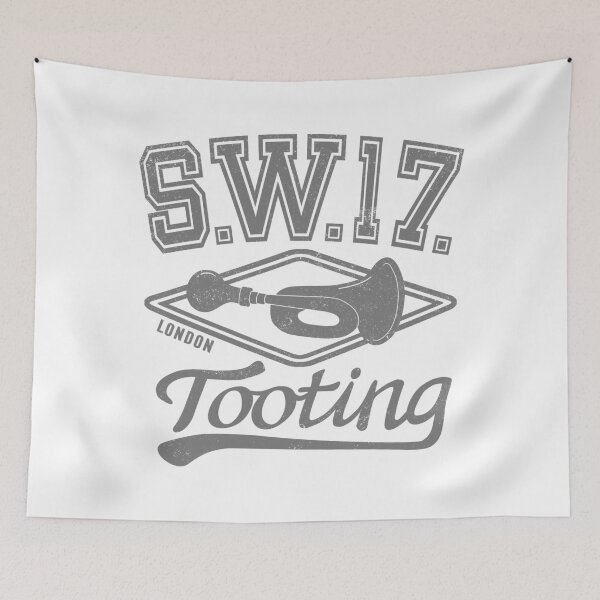 Item preview, Tooting State Of Mind - Grey/White designed and sold by ShorelineSally.