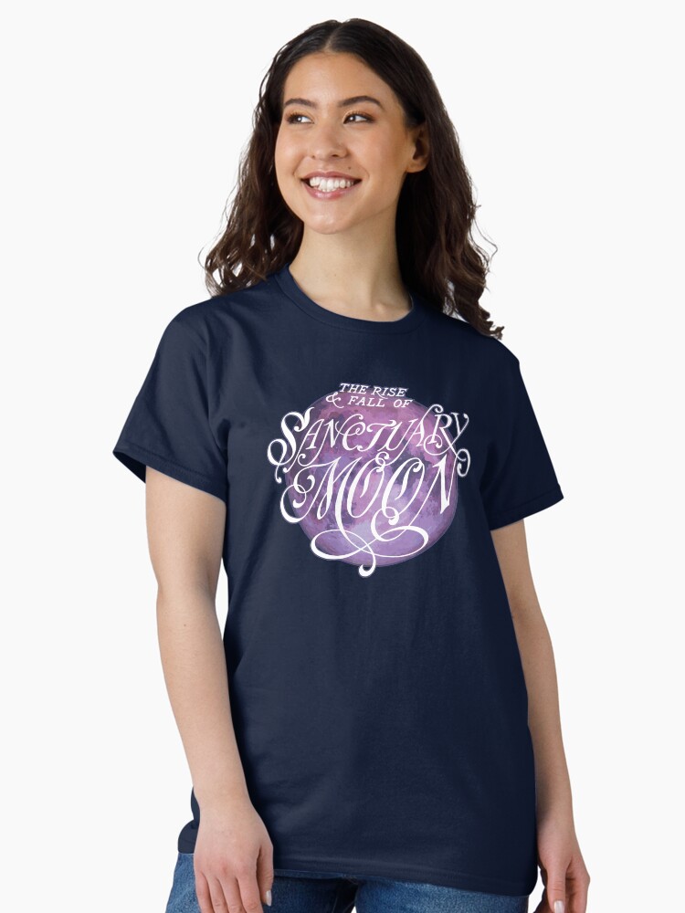 Thumbnail 2 of 7, Classic T-Shirt, The Rise and Fall of Sanctuary Moon designed and sold by CrownAndThistle.