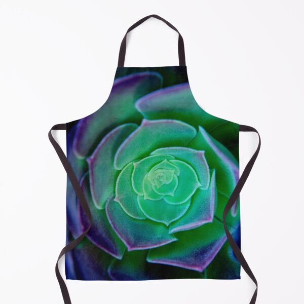 Item preview, green and blue succulent designed and sold by TessAndre.
